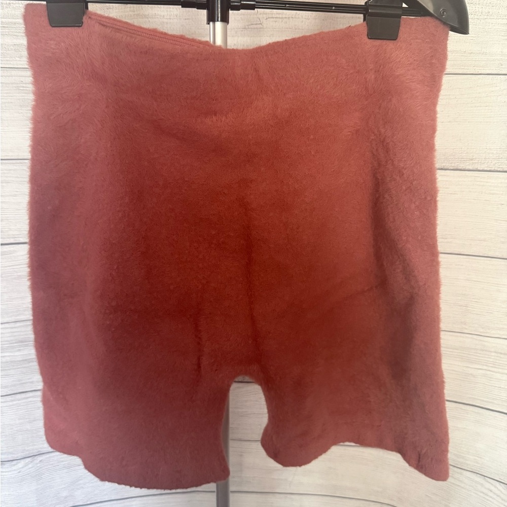 Gymshark Women's Fleece Shorts - Rust